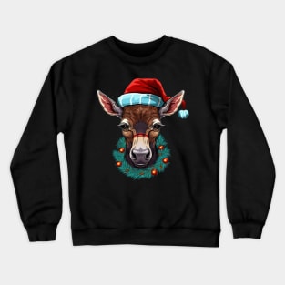 Okapi Christmas Crewneck Sweatshirt